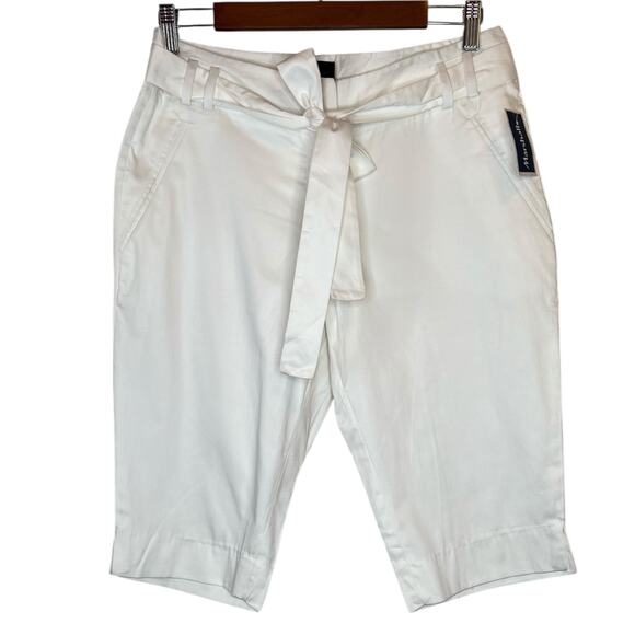 THE LIMITED Cassidy Fit Shorts in White Women's Size 6 - Picture 1 of 7